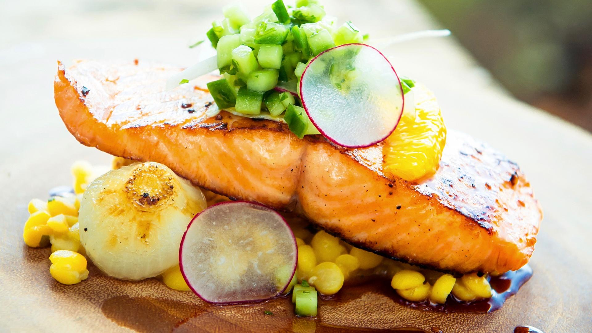 Maple Salmon: Take your shorelunch up a notch with this easy recipe