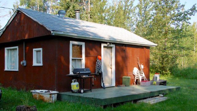 Hunting editor Ken Bailey co-owns a humble hunting camp (pictured above) northwest of Edmonton. Via Ken Bailey.