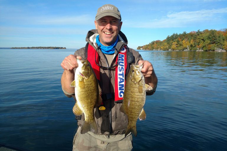 Bob with Simcoe smallies