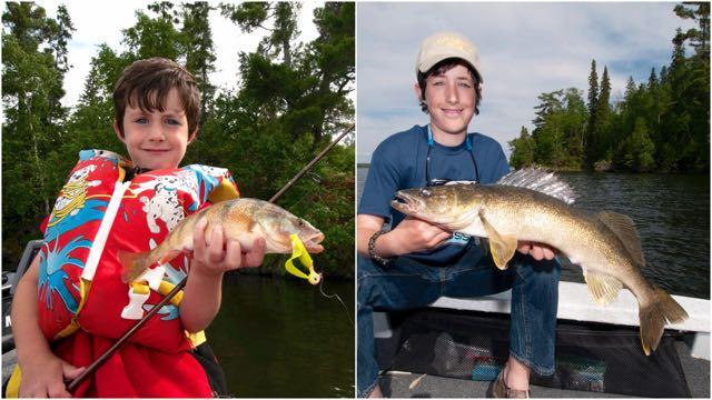 The author’s grandson is now an ace angler. Credit: Gord Pyzer.