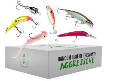 Simple Fishing Random Lure of the Month Club Membership