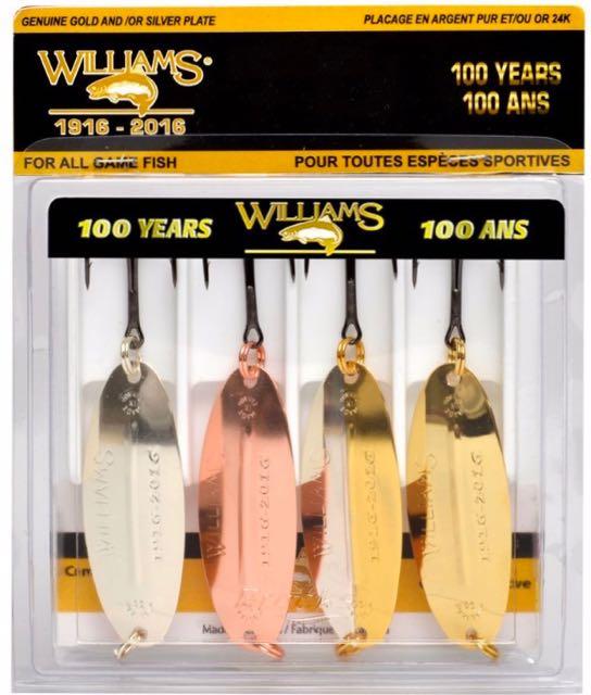 Williams Wabler 100th Anniversary Lure Kit