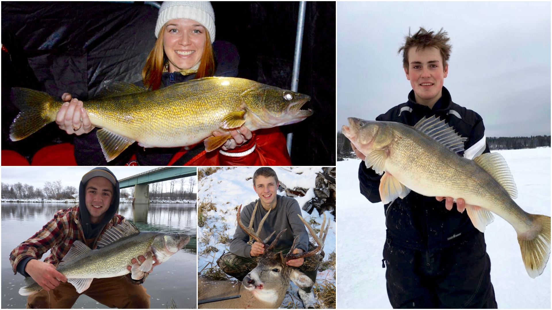 4 wild winter fishing and hunting photos by Outdoor Canada readers