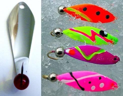 Colourful beaded spoons are deadly on yellow perch