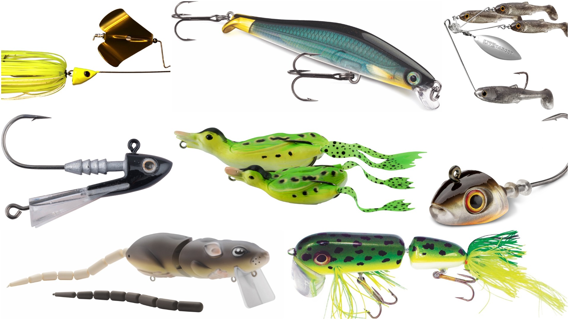 Tackle Week 2018: 14 new lures for walleye, bass, trout, muskies and more