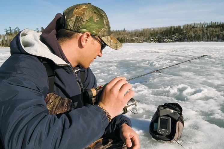 Portable sonar improves ice fishing