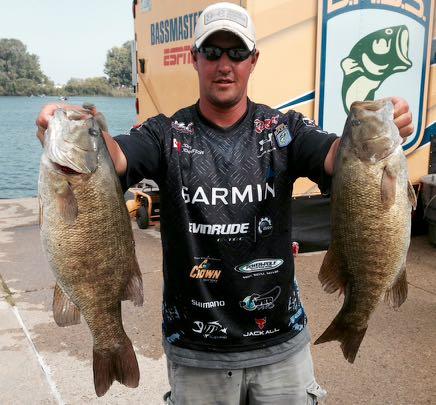 Credit: Cory Johnston Ontario's Cory Johnston fishes on the U.S. FLW tour