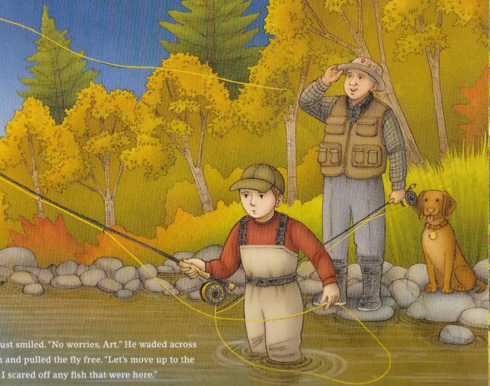 Fishing illustration