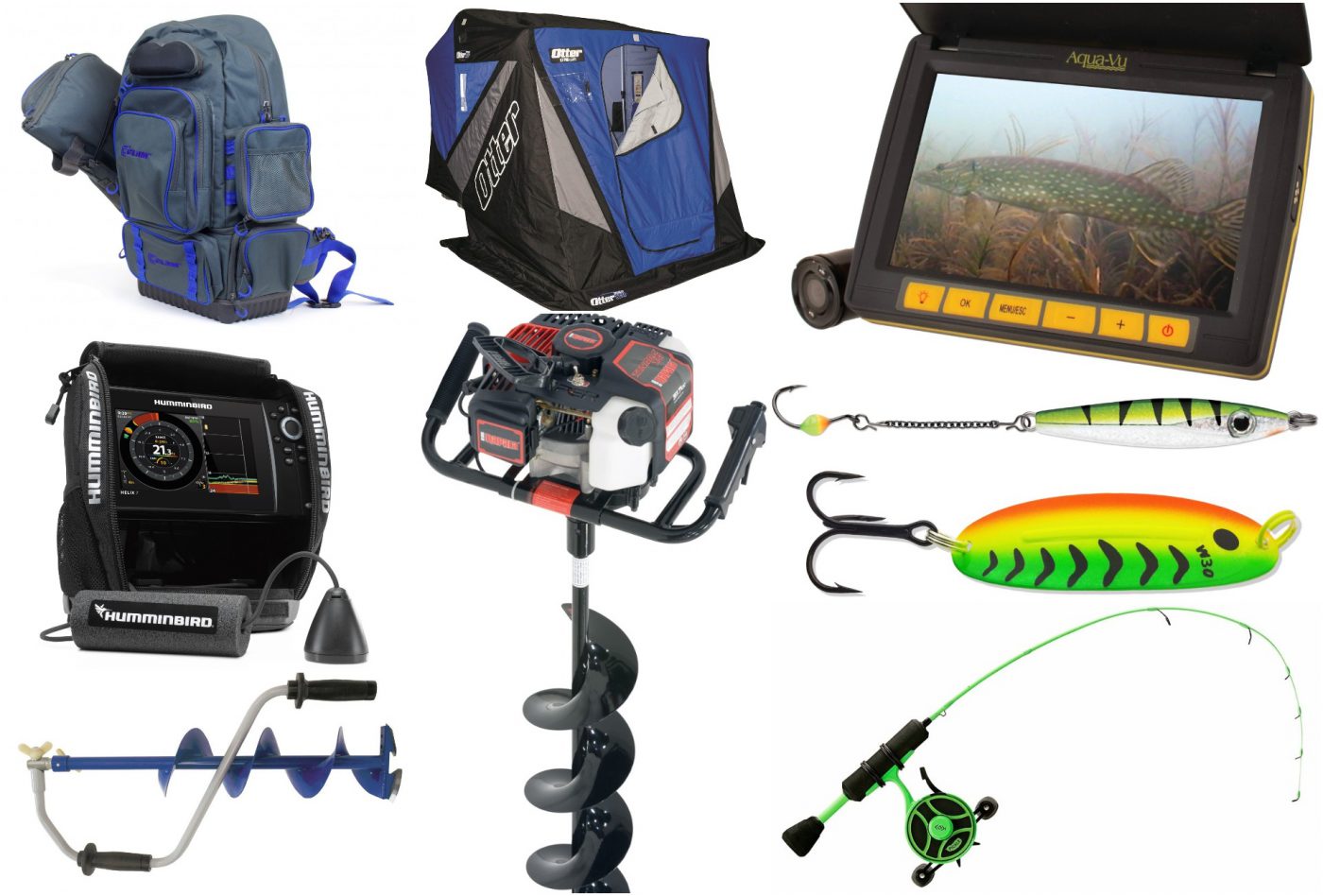 2019's best new icefishing tackle, electronics, shelters and