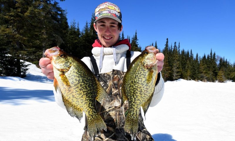 Fly Fishing for Winter Crappie