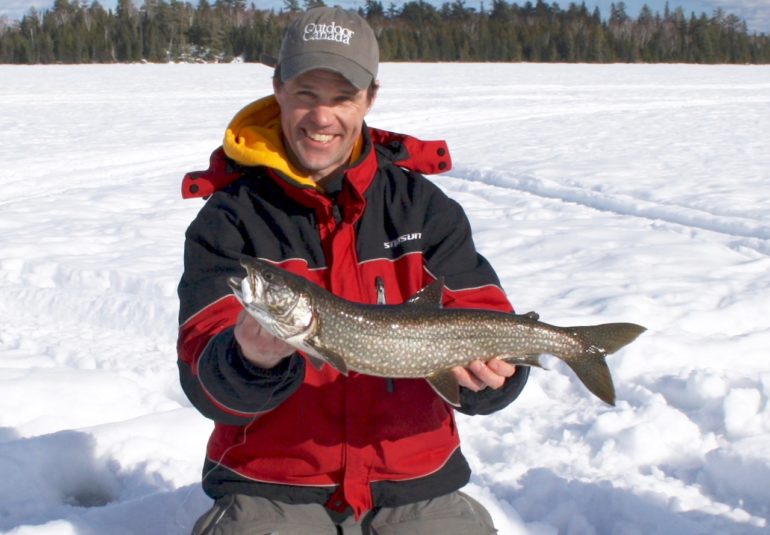 Pro secrets for landing big lake trout through the ice • Outdoor Canada