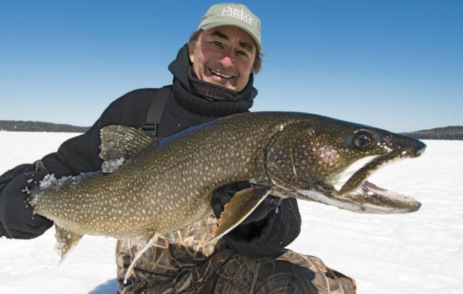 A step-by-step guide for catching big winter lake trout • Outdoor Canada