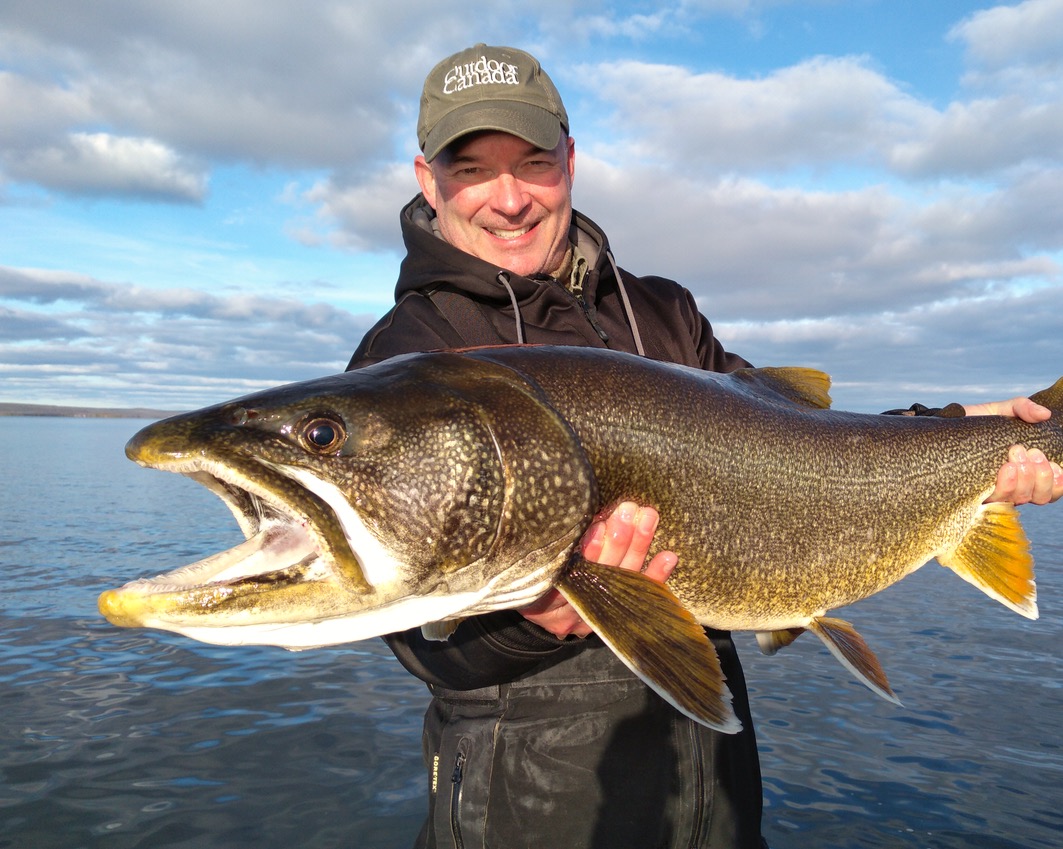 Fly fishing for northern Saskatchewan's giant lake trout • Outdoor Canada