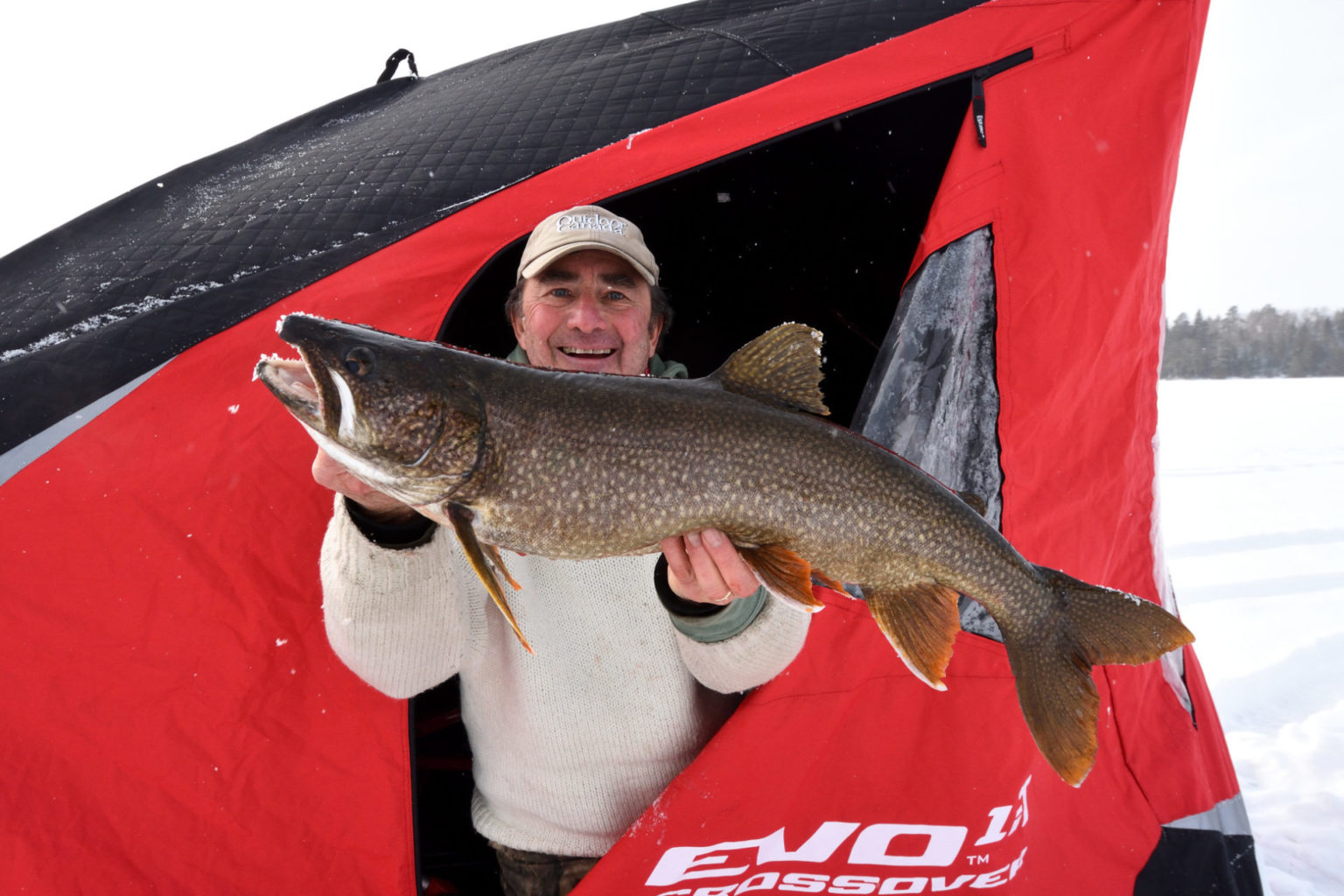 What on earth The essential ingredient to icefishing success