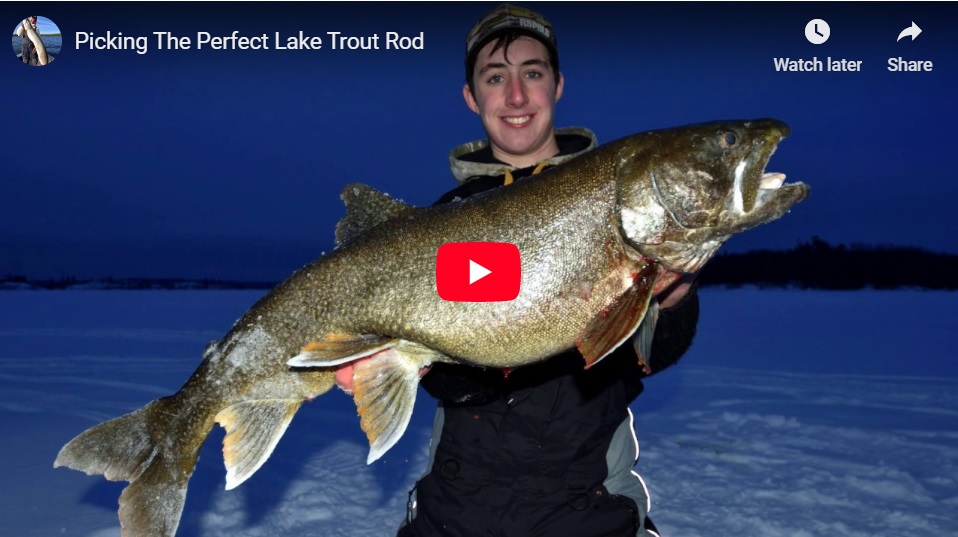 Video: How to pick the perfect ice-fishing rod for lake trout