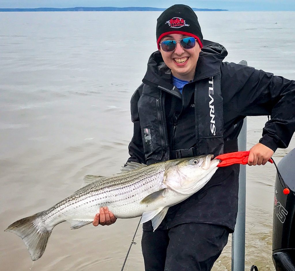 Why TV's Angelo Viola loves the Bay of Fundy's striped bass