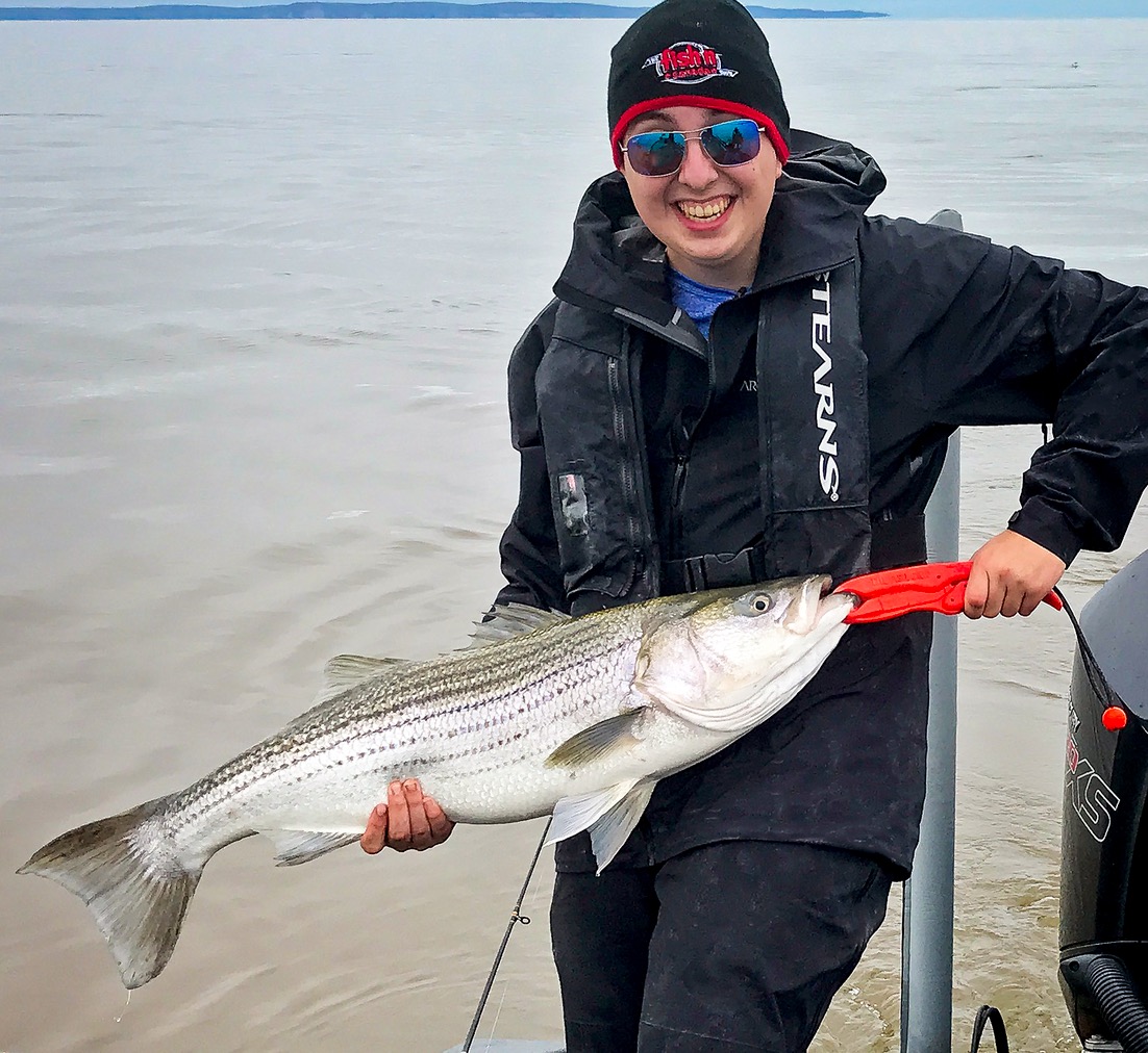 Why TV's Angelo Viola loves the Bay of Fundy's striped bass