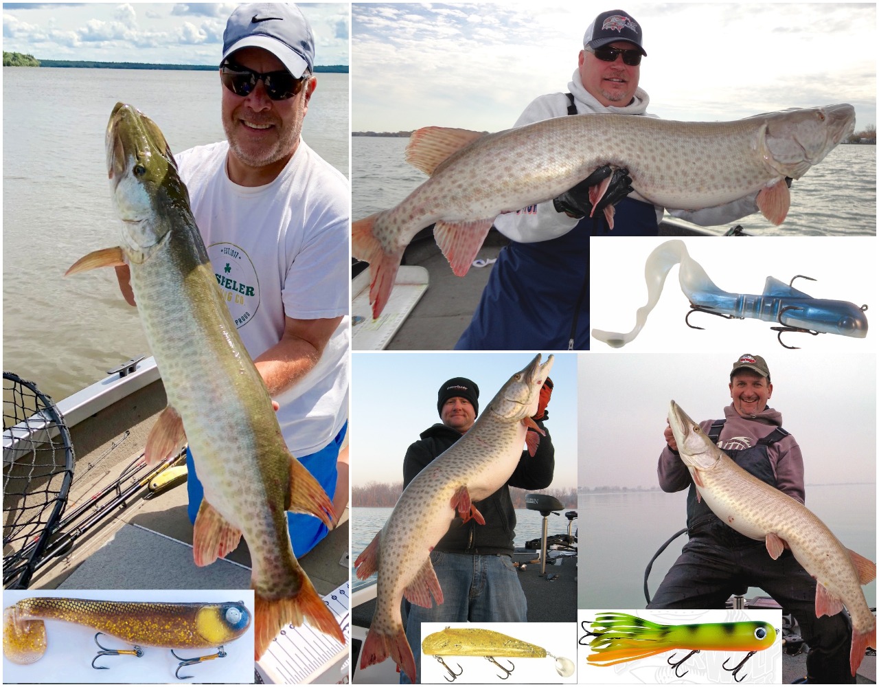 On the hunt for monster muskies? Tie on one of these monster soft-plastics  • Page 4 of 5 • Outdoor Canada