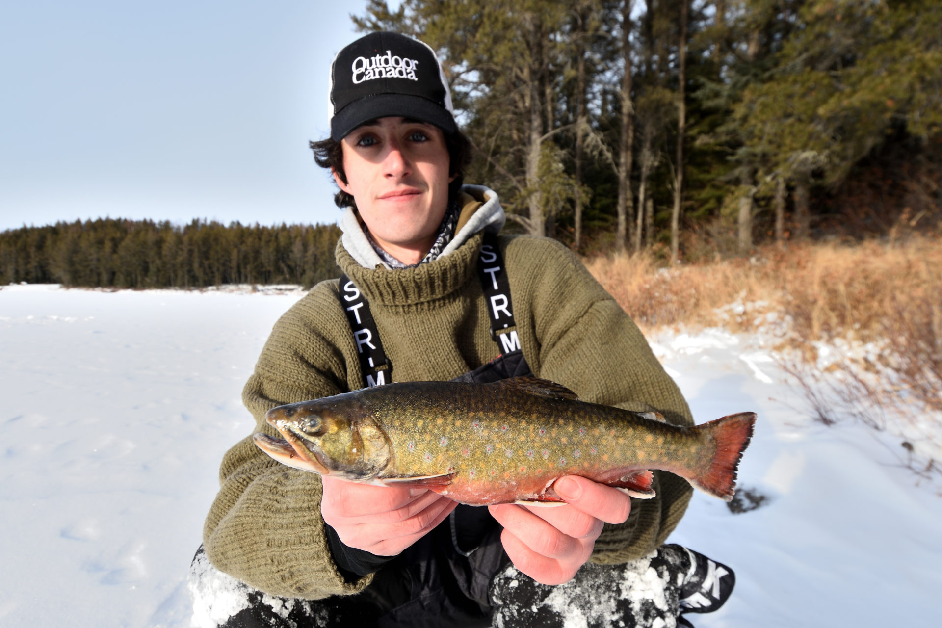 The Fishing Doctor's Adventures: Brook Trout Ice Fishing Tactics