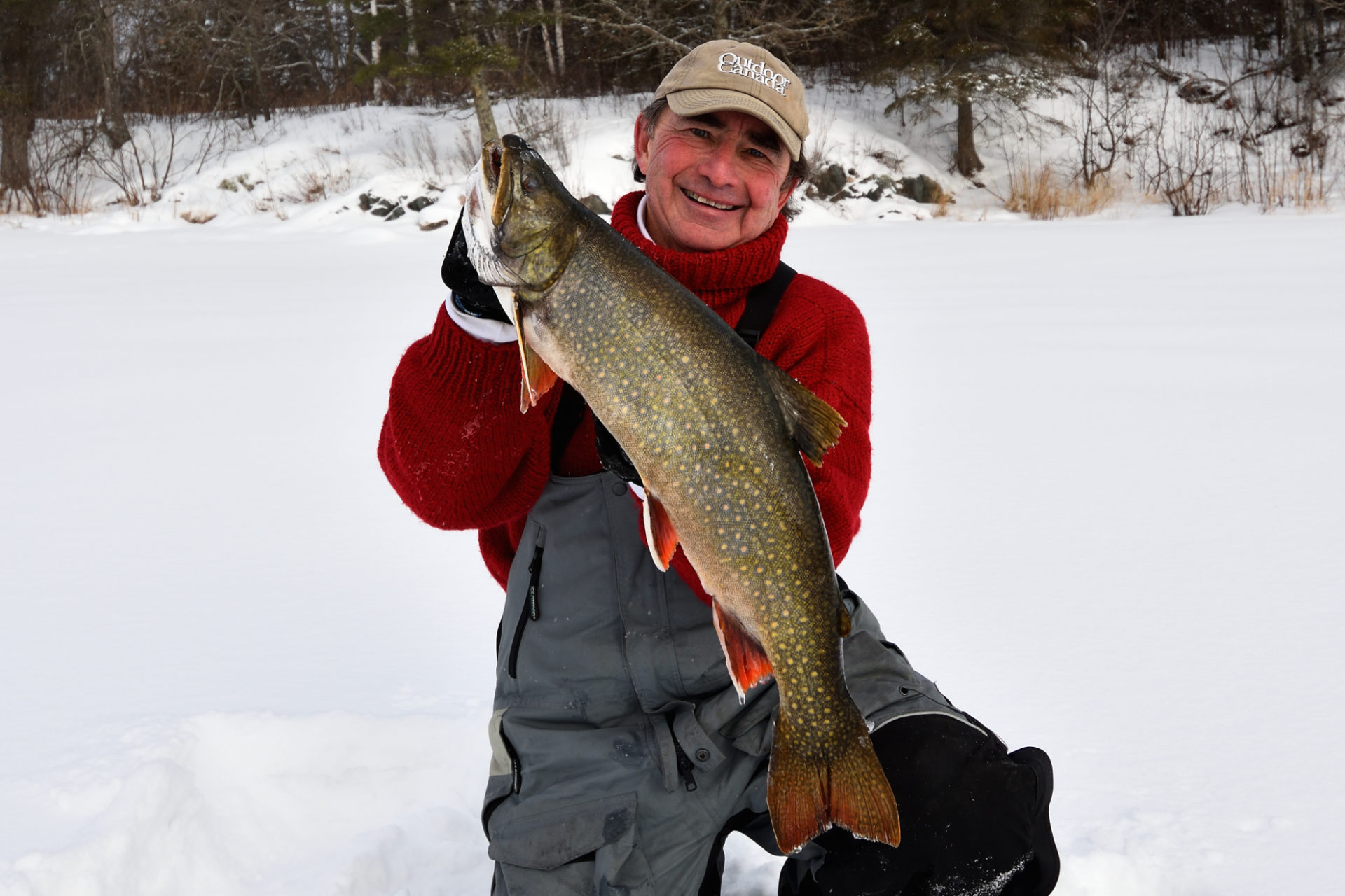 When ice fishing for trout, stealth is crucial. Here's why • Outdoor Canada