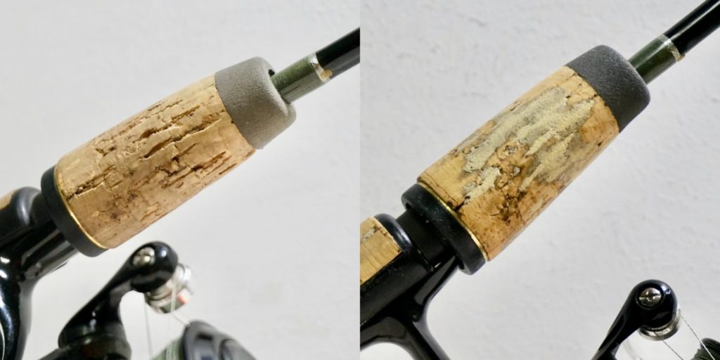 4 simple steps to restore the cork handle on a fishing rod • Outdoor Canada