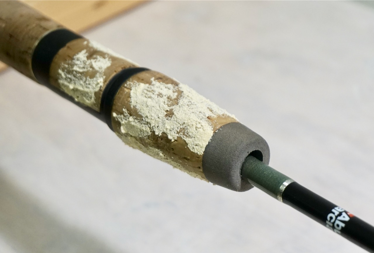 4 simple steps to restore the cork handle on a fishing rod • Page 4 of