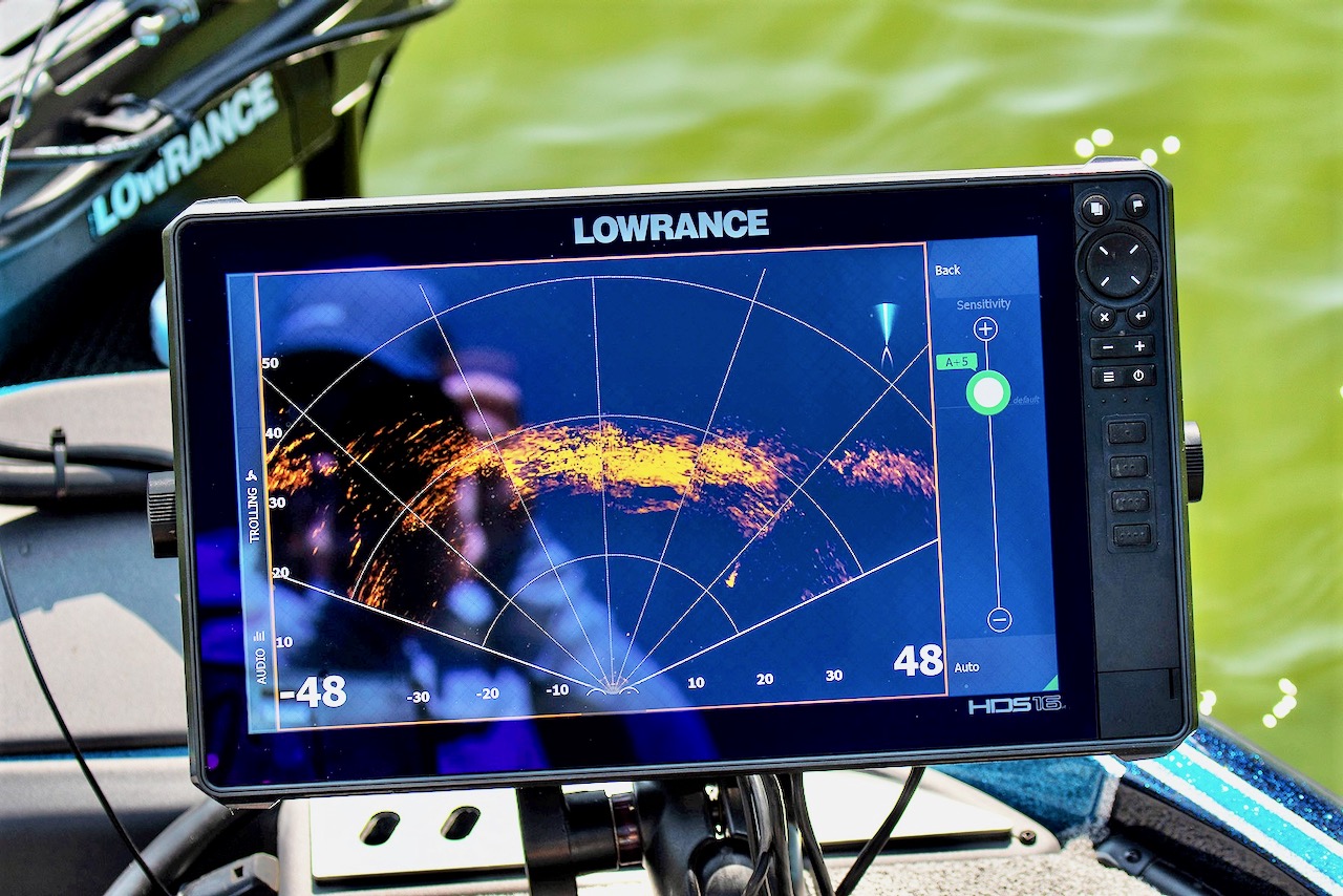 Lowrance's new Active Target Live Sonar offers impressive features