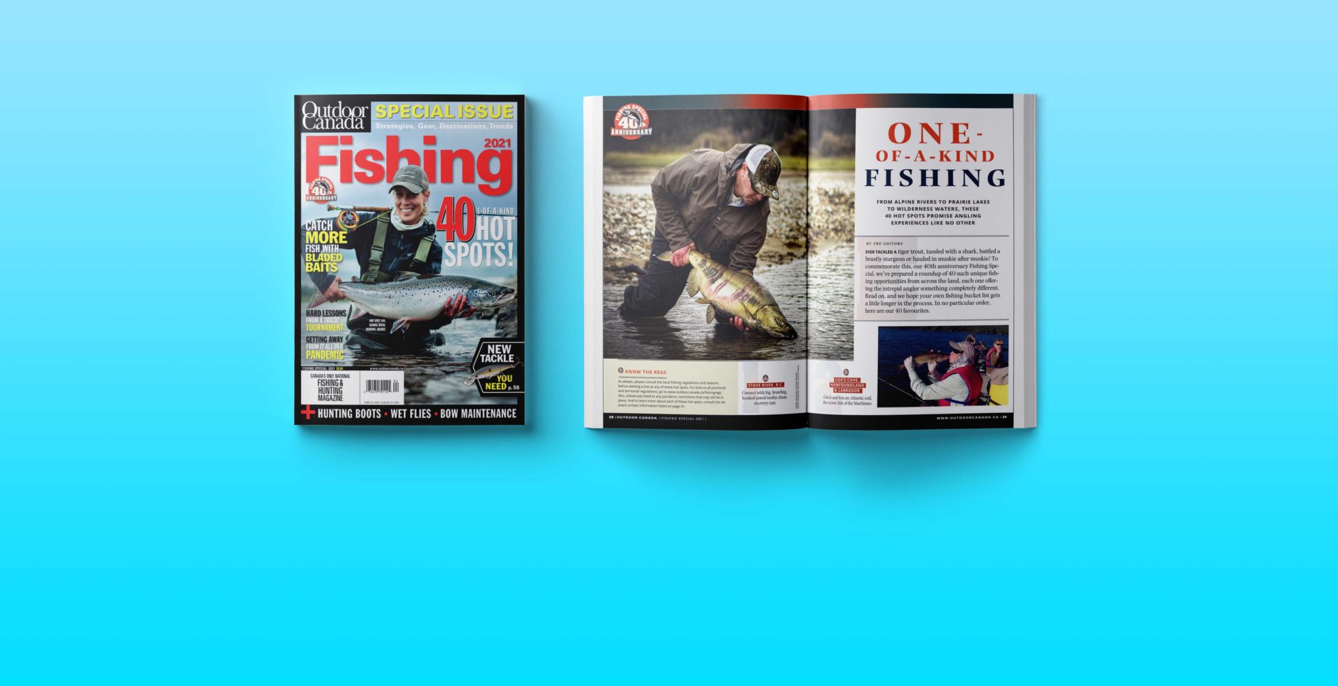 Outdoor Canada magazine.