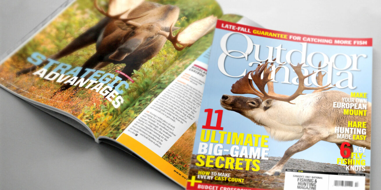Outdoor Canada November/December 2021 issue.
