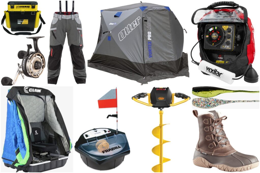 2022's best new ice-fishing tackle, apparel, shelters, electronics