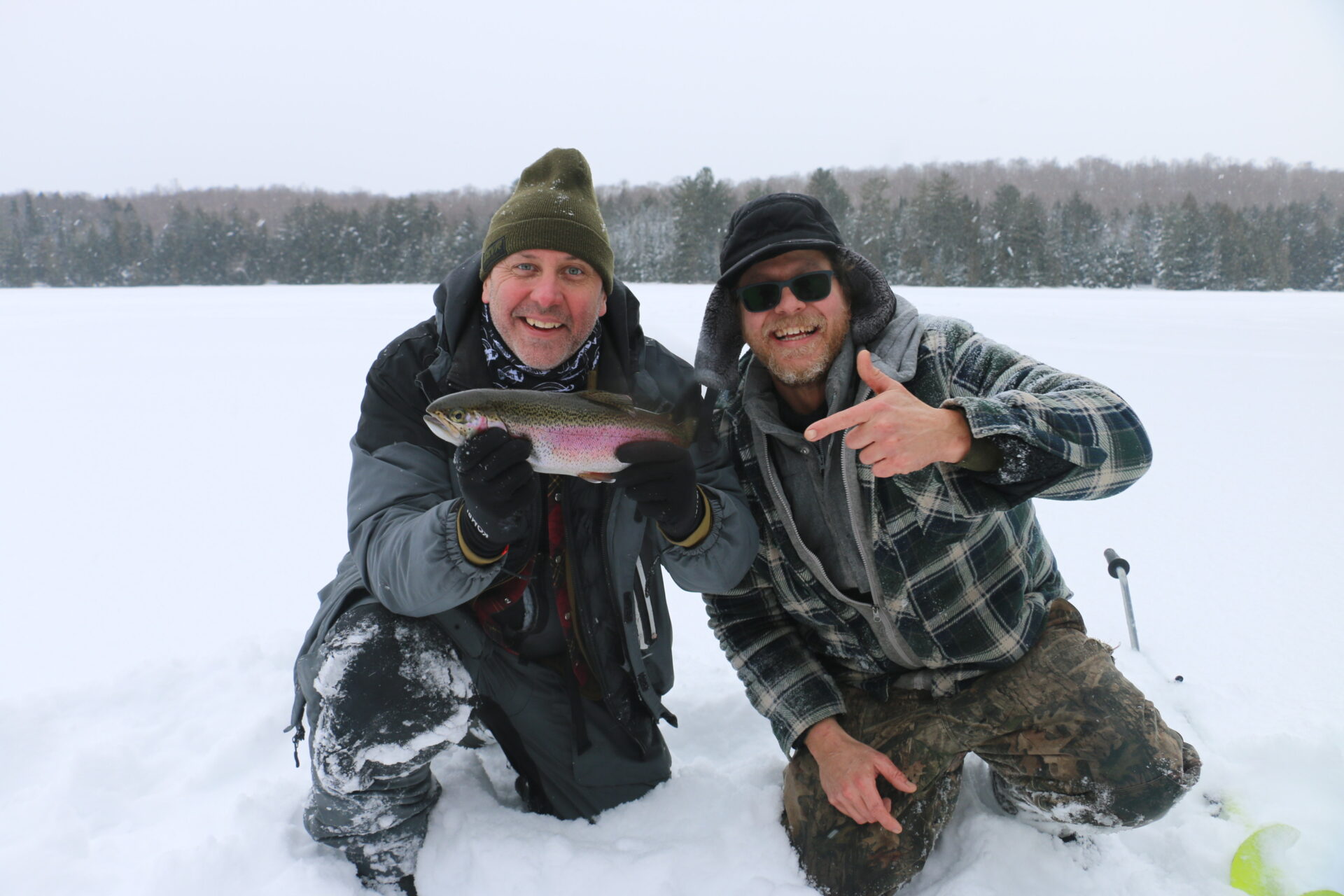 Ice-fishing Friday: A snowy backcountry trout trip in the