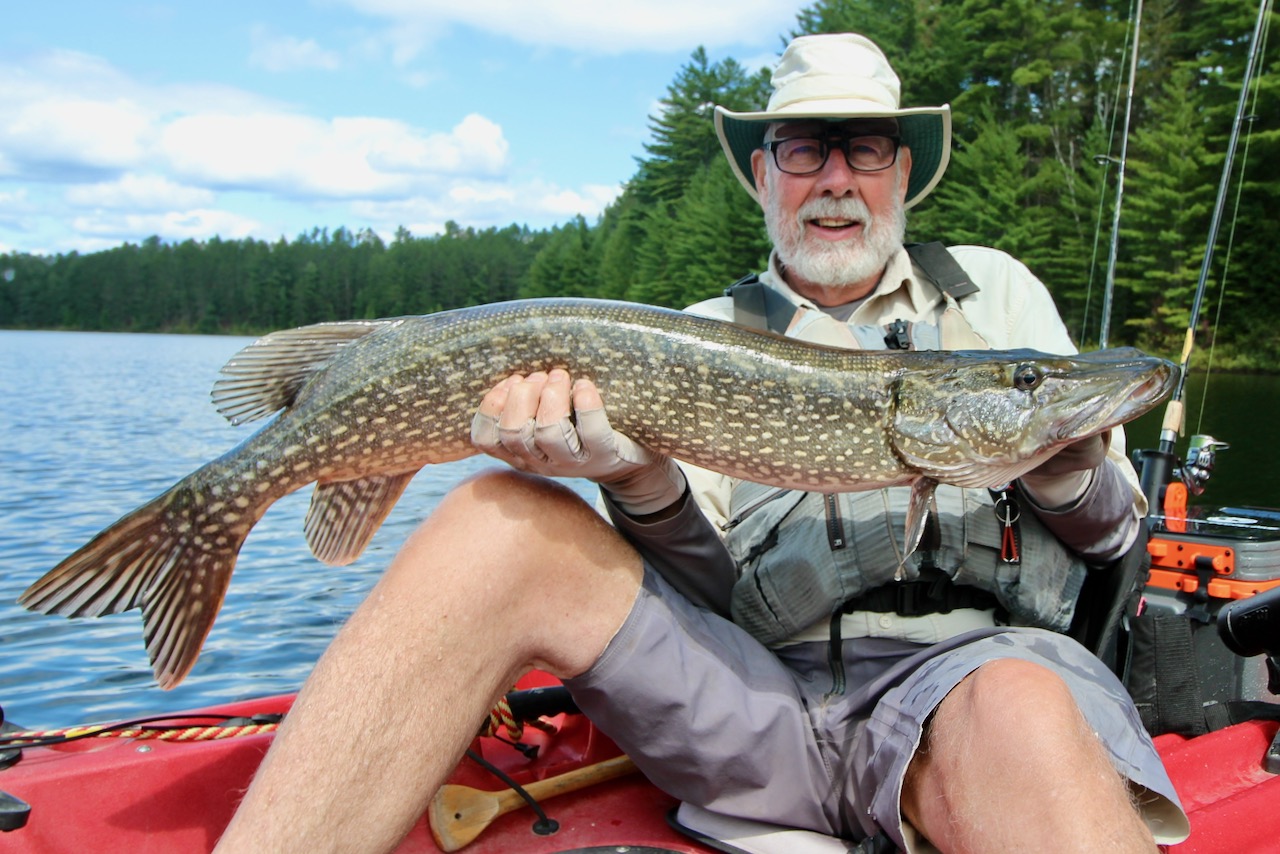 Giant soft-plastics are the ultimate summer pike bait—if you fish