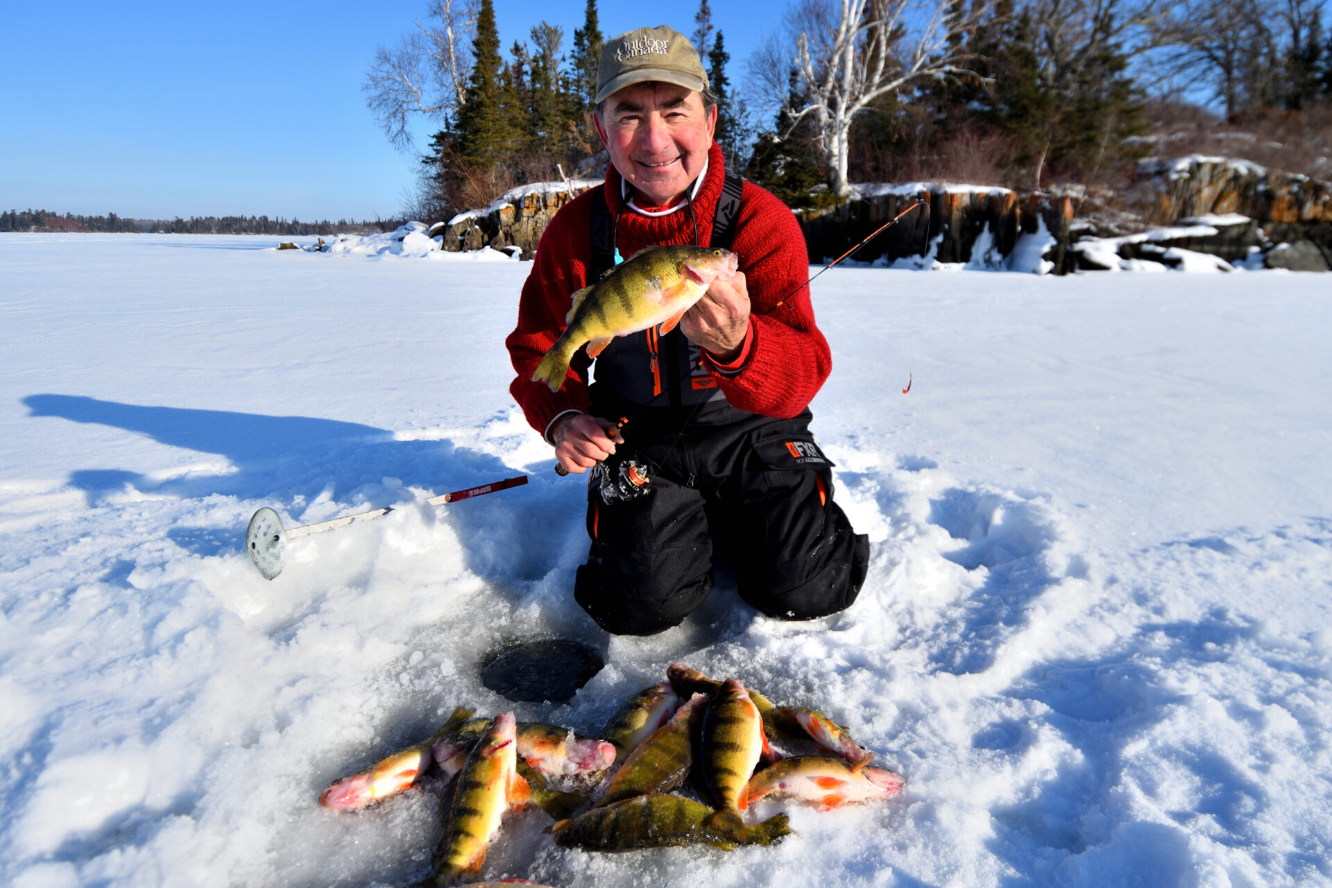 How to Go Ice Fishing for Perch