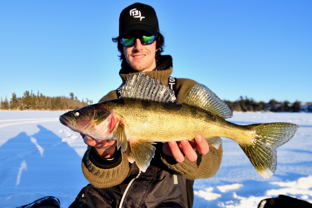 Ice-fishing for walleye? Here's how ice and light conditions their