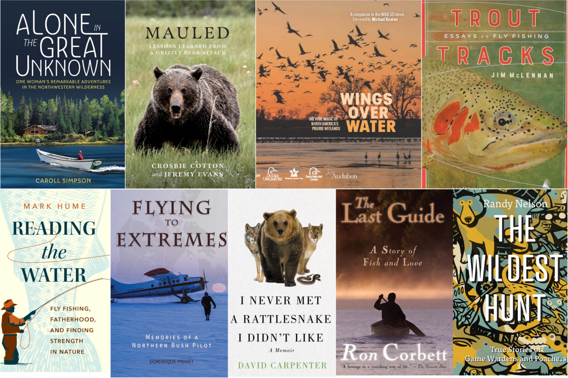 9 notable new books about fishing, hunting—or just surviving—in