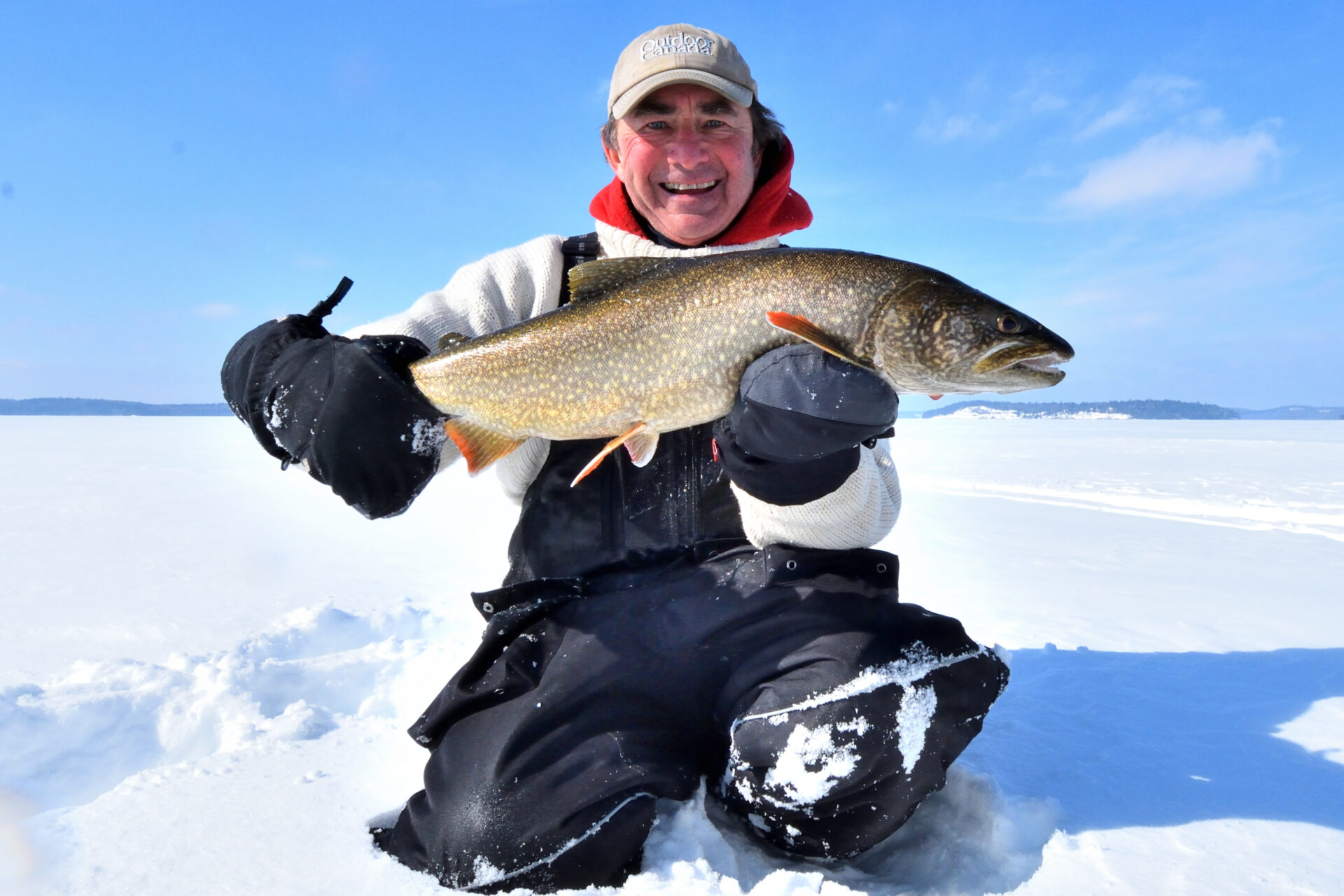 Spotting bait balls can lead you to big fish under the ice—if you