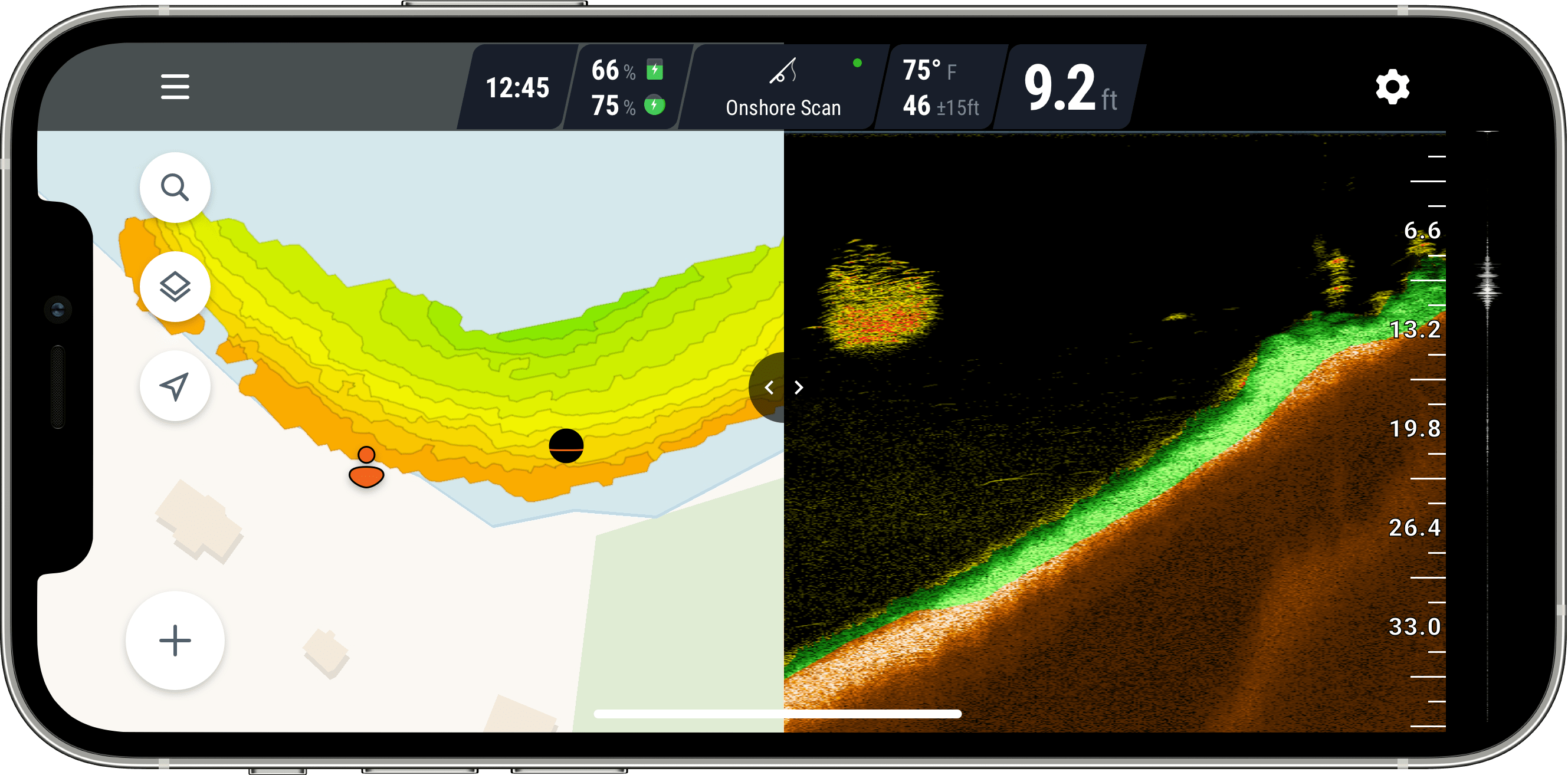 River fishing with the Deeper PRO+ 2 • Outdoor Canada