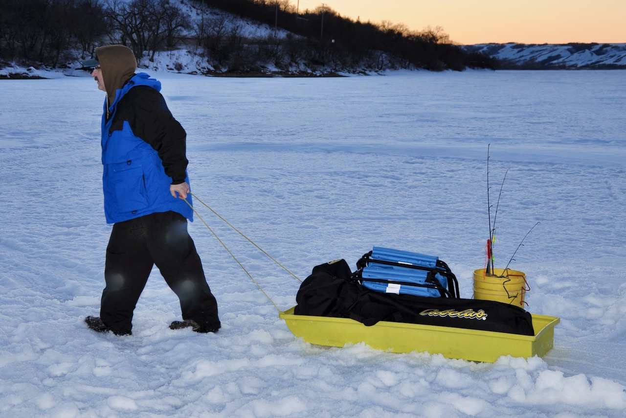 An homage to the calf sled: Making life easier for laden-down anglers and  hunters • Outdoor Canada