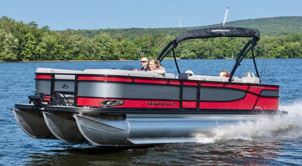 Pontoon boats are increasingly popular for fishing. Here are the pros