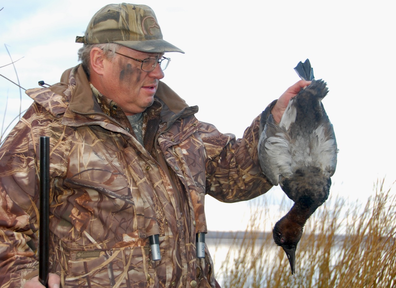 Canvasback hunts are a big-water affair (photo: Ken Bailey)